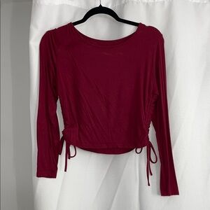 Crop Long Sleeve Top